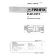 FISHER DAC2415 Instrukcja Serwisowa