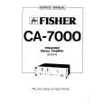 FISHER CA7000 Instrukcja Serwisowa