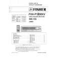FISHER FVHP1340HV Instrukcja Serwisowa
