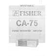 FISHER CA75 Instrukcja Serwisowa