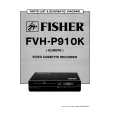 FISHER FVHP910 Instrukcja Serwisowa