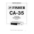 FISHER CA35 Instrukcja Serwisowa