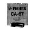 FISHER CA-67 Instrukcja Serwisowa