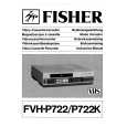 FISHER FVHP722/K Instrukcja Obsługi