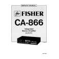 FISHER CA-866 Instrukcja Serwisowa