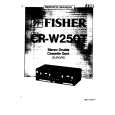 FISHER CRW250T Instrukcja Serwisowa