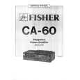 FISHER CA60 Instrukcja Serwisowa
