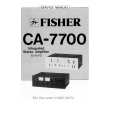 FISHER CA-7700 Instrukcja Serwisowa