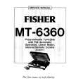 FISHER MT6360 Instrukcja Serwisowa