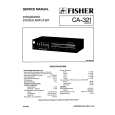 FISHER CA-321 Instrukcja Serwisowa