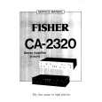 FISHER CA2320 Instrukcja Serwisowa