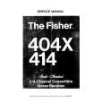 FISHER 404X STUDIO STANDARD Instrukcja Serwisowa