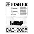FISHER DAC9025 Instrukcja Obsługi