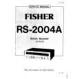 FISHER RS2004A Instrukcja Serwisowa